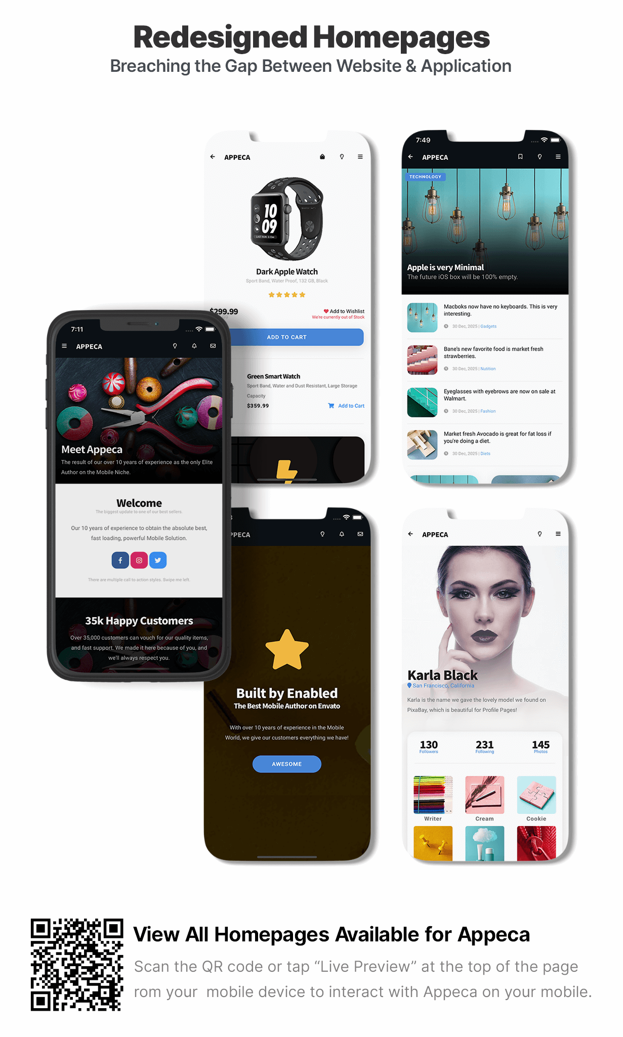 Appeca - Mobile Template & PWA - 10