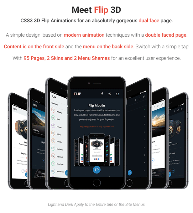 Flip 3D | PhoneGap & Cordova Mobile App - 10