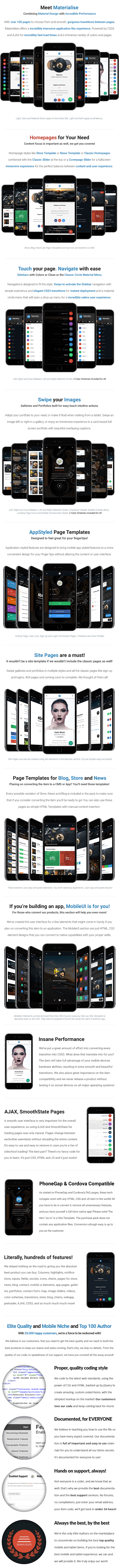 Materialise | PhoneGap & Cordova Mobile App - 10