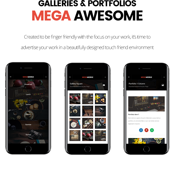 Mega Mobile | Mobile Template - 16