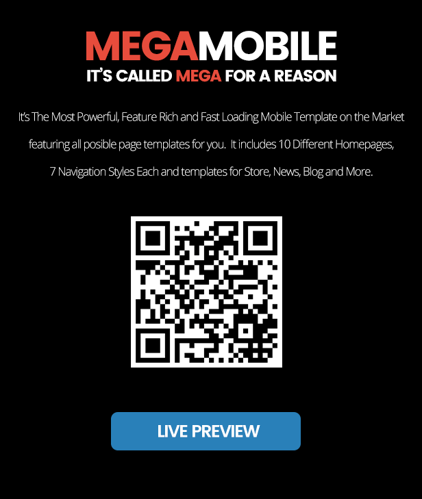 Mega Mobile | Mobile Template - 23