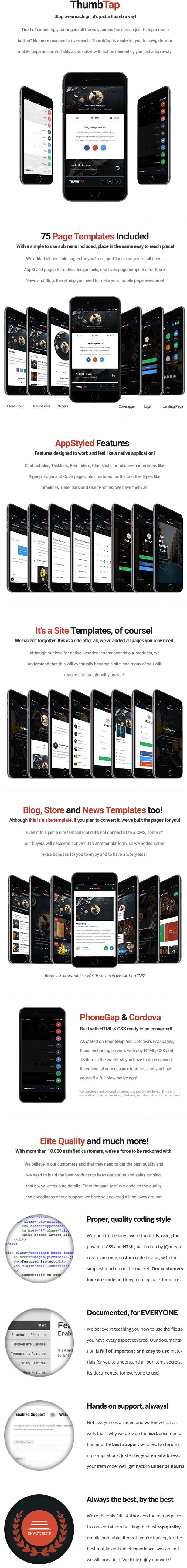 ThumbTap Mobile | Mobile Template - 8