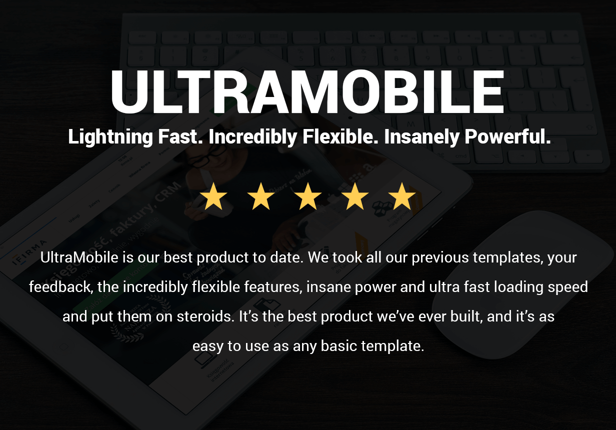 Ultra Mobile | The Ultimate Mobile Template - 9