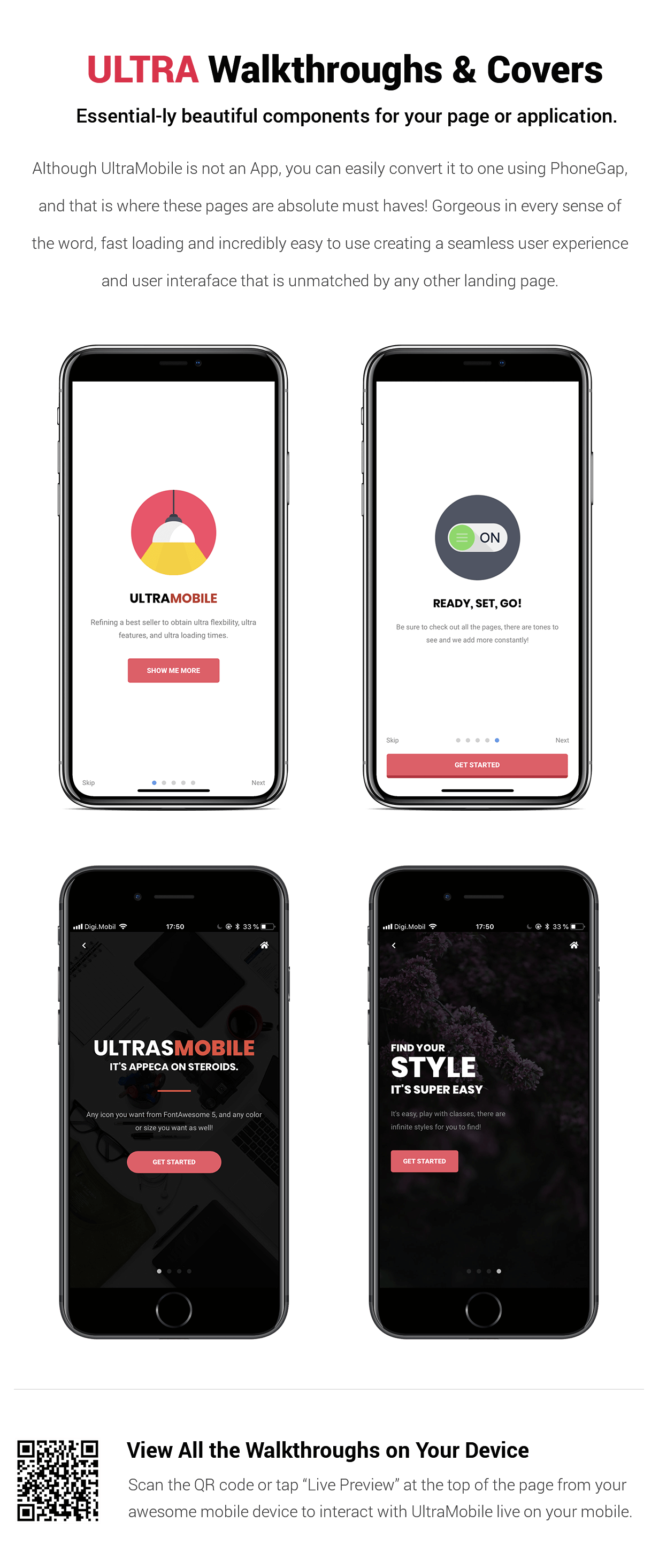 Ultra Mobile | The Ultimate Mobile Template - 20