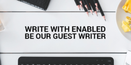 write with enabled be our guest writer