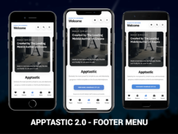 apptastic 2.0 footer menu