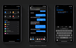 iOS 13 Enabled Compatibilities Dark Mode