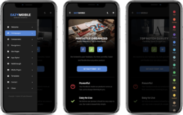 Eazy Mobile Dark Mode