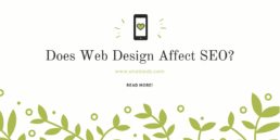 web design affects SEO