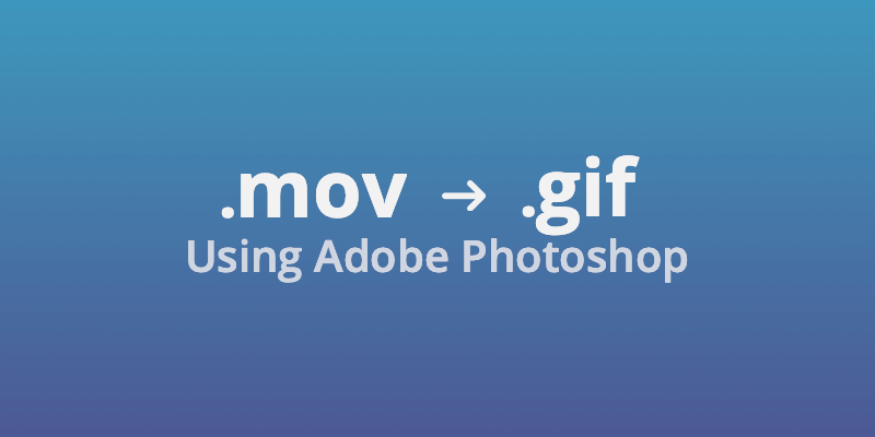 How to Create a Gif From a Logo in Photoshop