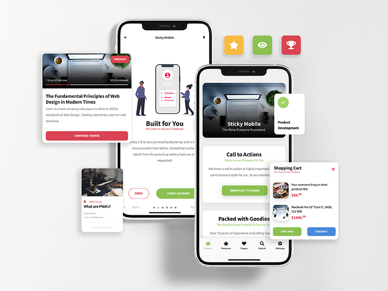 The Best 15+ PhoneGap & Cordova App Templates | Enabled