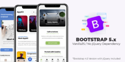 bootstrap 5 mobile kits pwa