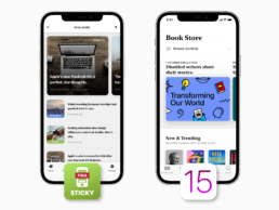 carousels on Sticky and iOS 15