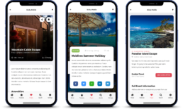 travel app template