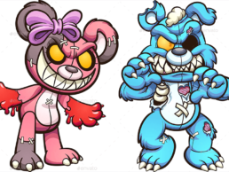 Zombie Bears Cartoon